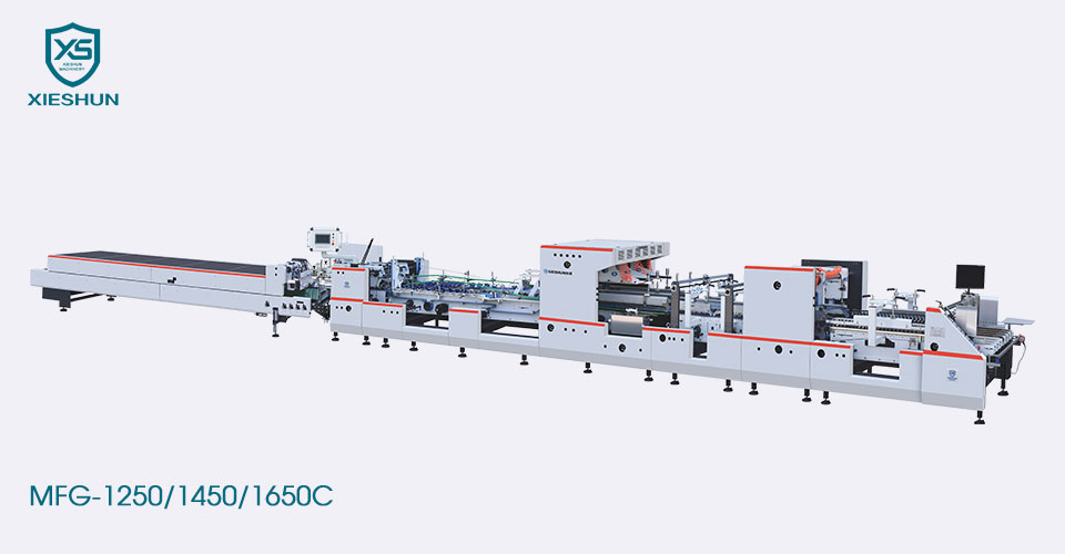 Automatic Heavy Duty 4 ແລະ 6 Corner Folder Gluer